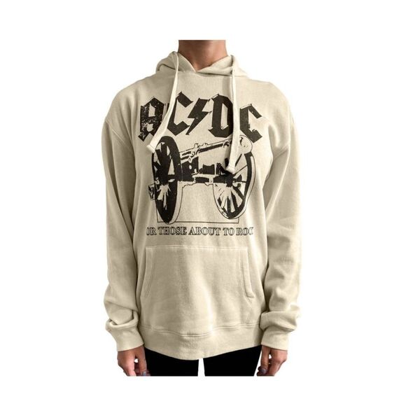 Freeze New York AC DC Sweatshirt cream & black XXL - Picture 1 of 12